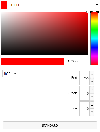 Colour Picker - Advanced